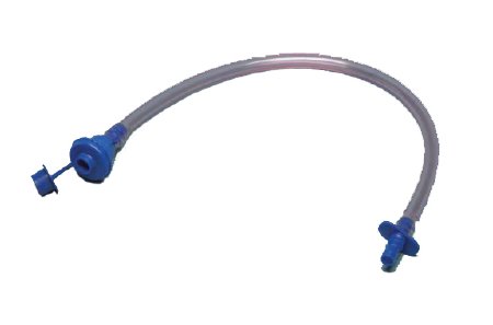 Flex Advantage - Tandem Connector Tubing 20 Inch Length 8 mm I.D. One-Way Valve Connector Gray - 65652-620