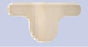 BSN Medical Coverlet Adhesive Strip 1-3/8 X 2-1/2 Inch Fabric Toe Tan NonSterile - 801