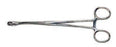 Grafco - Sponge Forceps Ballenger 7 Inch Length Stainless steel NonSterile Ratchet Lock Finger Ring Handle Straight Serrated Tips - 2730