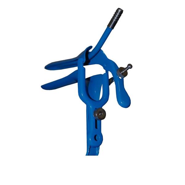 Medgyn Products Inc Speculum Vaginal Pederson Lletz 7/8X4" Medium Closed Tube Blue Ss/Ct Each - 38041