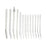 Medgyn Products Inc Curette Uterine Vacuum Vacurette 6Mm 6Mm Tip Clear Plastic Disposable Ea - 22106