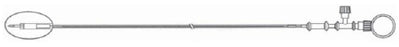 Conmed Flexitip Sclerotherapy Needle Without Safety 25 Gauge 230 cm - 218