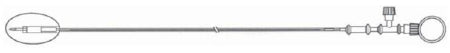 Conmed Flexitip Sclerotherapy Needle Without Safety 25 Gauge 230 cm - 218