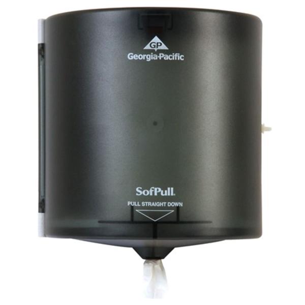 Georgia Pacific Towel Dispenser Sofpull Plastic Translucent Smoke Grey Ea - 58201