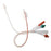 Mentor Corp Catheter Indwelling Folysil 12Fr 5-15Cc Straight Tip Silicone 16" 5/Bx - AA6112