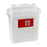 Bemis Sentinel - Sharps Container 10 H X 5-1/4 W X 11 D Inch 1.25 Gallon Translucent Beige Base / Translucent Lid Horizontal Entry Rotating Lid - 175 020