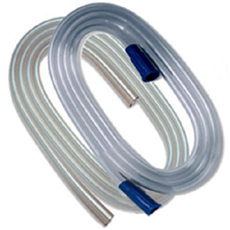 Argyle - Suction Connector Tubing 12 Foot Length 0.188 Inch I.D. Sterile Female / Male Connector Clear NonConductive PVC - 42350