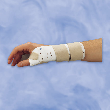 Deroyal - Wrist / Thumb Splint DeRoyal Fabric / Foam Left Hand White Small / Medium - 345S/ML