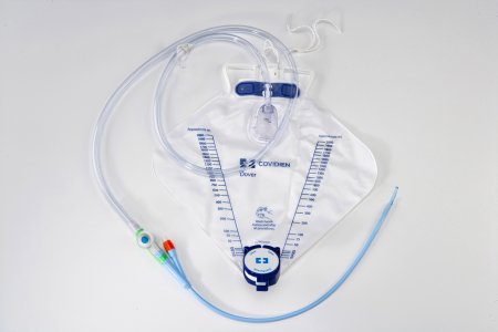 Dover - Indwelling Catheter Tray Foley 18 Fr. 5 cc Balloon Silicone - 6950
