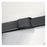 Patterson Medical Belt Gait/Transfer Ez Clean Rib/Torso Vinyl Black Each - 926839