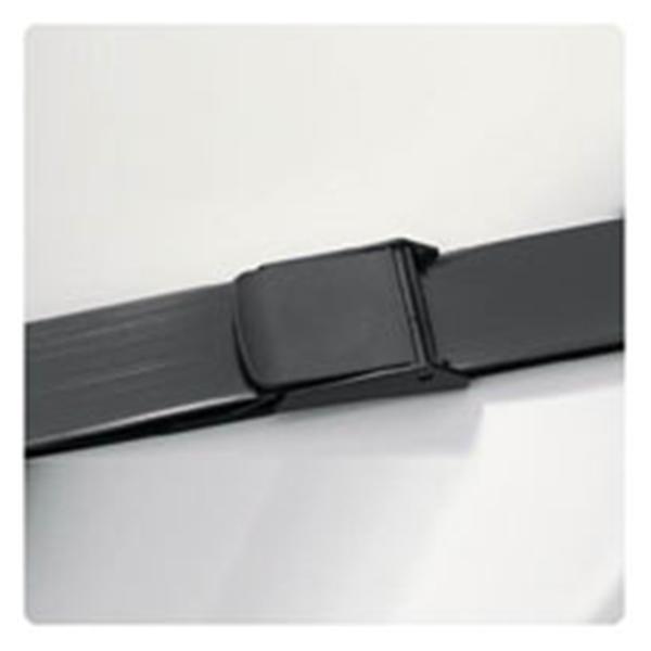 Patterson Medical Belt Gait/Transfer Ez Clean Rib/Torso Vinyl Black Each - 926839