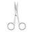 Centurion - Scissors 5-1/2 Inch Length Floor Grade Stainless Steel Sterile Finger Ring Handle Straight Sharp Tip / Blunt Tip - Medline - 65945