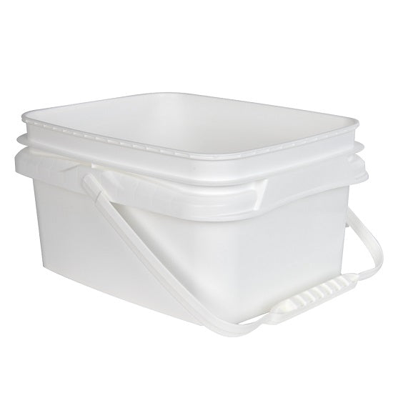 Polypropylene Rectangular Pail with Handle