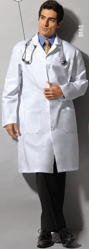 Fashion Seal Uniforms - Lab Coat White Size 48 Knee Length Reusable - 485-SZ48