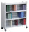 Omnimed Extra Wide Cabinet Style Chart Rack (Wired Dividers), Beige