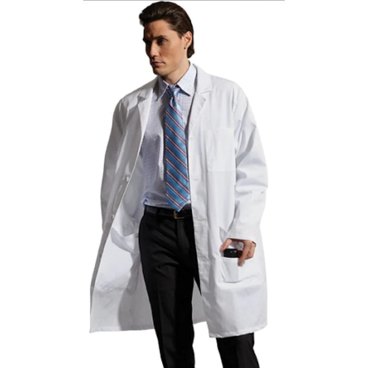 Fashion Seal Uniforms - Lab Coat White Medium Knee Length Reusable - 3305-M