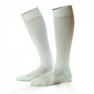DJO Dr. Comfort Compression Sport Socks Knee High X-Large White Closed Toe - 701245