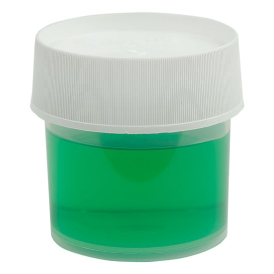 Straight-sided Round Jar with Cap