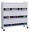 Omnimed Extra Wide Privacy Style Chart Rack (Wired Dividers & Lockable), Beige