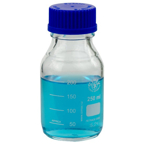 Glass Media Bottles