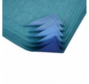 Cardinal Cardinal Health Sterilization Wrap Blue / Green 36 X 36 Inch Dual Layer SMS Polypropylene - CH4G0036