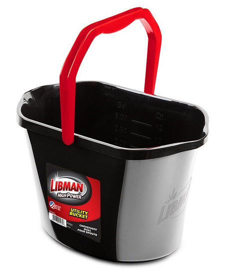 US Plastic Corp. Libman 3-1/2 Gallon Oval Utility Bucket