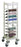 Omnimed Horizontal Open Style Chart Rack (Wired Dividers 1-4 Tier), Beige