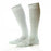 DJO Dr. Comfort Compression Sport Socks Knee High Medium White Closed Toe - 701243