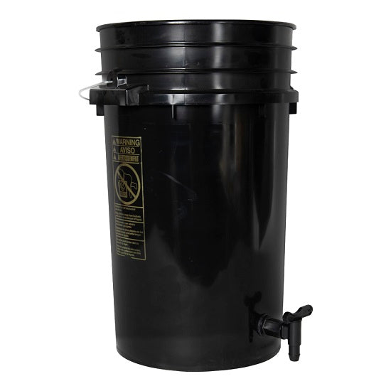 Round Bucket with Spigots