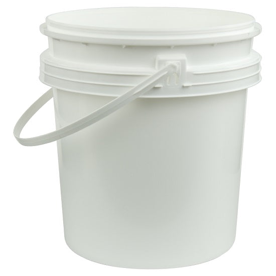  Bucket with Handle White 
