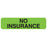 Tabbies Insurance Labels - 1-1/4"W x 5/16"H, 500 per Roll