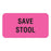 Tabbies Care Instruction Labels "FOR EUTHANASIA", Fluorescent Yellow - 1-5/8"W x 7/8"H, 560 per Roll