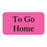 Tabbies Care Instruction Labels "FOR EUTHANASIA", Fluorescent Yellow - 1-5/8"W x 7/8"H, 560 per Roll