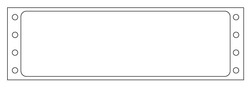 Medical Labels - Impact Labels, One Wide EDP, 3.0" x 15/16"
