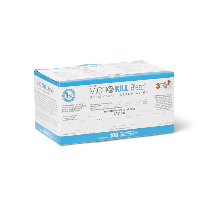 Medline MicroKill Bleach Germicidal Bleach Wipes Surface