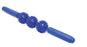Point relief Massage Bar - 6 x 42cm - 3 Balls Blue