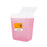 Medegen Medical Products, Container Sharps 2Gal Large Polypropylene Translucent/Red/Black 10/Ca - 8707T
