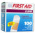 Dukal Stat Strip Adhesive Strip 3/4 X 3 Inch Plastic Rectangle Clear Sterile - 1475033