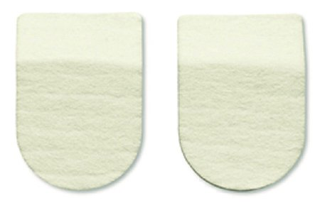 Hapad - Heel Pad One Size Fits Most Wool Felt White - HP2-3