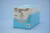 Perma-Hand - Suture with Needle Nonabsorbable Coated Black Suture Braided Silk Size 5 - 0 18 Inch Suture 1-Needle 19 mm Length 3/8 Circle Precision Point - Reverse Cutting Needle - 1676G