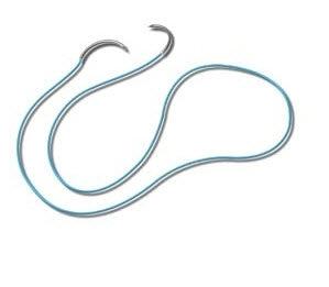 LOOK - Suture with Needle Absorbable Uncoated Undyed Suture Plain Gut Size 6 - 0 18 Inch Suture 1-Needle 36 mm Length 3/8 Circle Precision Conventional Cutting Needle - 1415B
