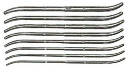 Integra Lifesciences - Uterine Dilator Pratt 11-1/2 Inch Length Stainless Steel NonSterile Reusable - 30-560-2123