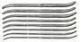 Integra Lifesciences - Uterine Dilator Pratt 11-1/2 Inch Length Stainless Steel NonSterile Reusable - 30-560-2123