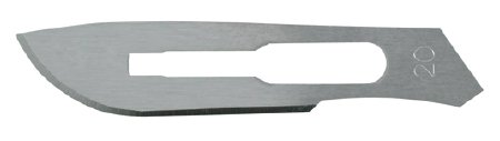 Miltex Miltex Surgical Blade Carbon Steel Size 20 Sterile Disposable Individually Wrapped - 4-120