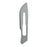 Miltex - Surgical Blade Carbon Steel No. 20 Sterile Disposable Individually Wrapped - 4-120
