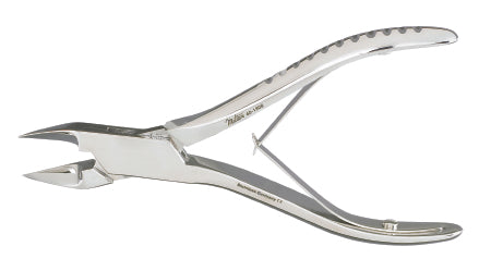 Miltex Bone Holding Forceps Liston-Blau 5-1/2 Inch Surgical Grade Stainless Steel NonSterile NonLocking Spring Handle Straight Serrated Tip - 40-1308
