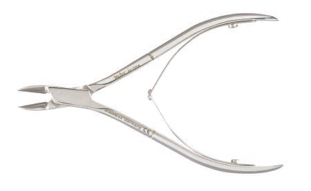 Integra Lifesciences - Nail Splitter Straight Jaws 4-1/2 Inch Length German Stainless Steel - 40-225A