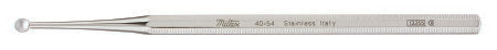 Miltex Miltex Dermal Curette Verucca 5 Inch Length Single-ended Solid Octagon Handle 4 mm Tip Straight Round Cup Tip - 40-54