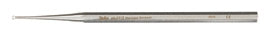 Miltex Miltex Excavator Curette 5 Inch Length Single-ended Solid Octagon Handle Size 1, 1.5 mm Tip Straight Round Cup Tip - 40-57/1
