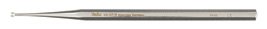 Miltex Miltex Excavator Curette 5 Inch Length Single-ended Solid Octagon Handle Size 3, 2.5 mm Tip Straight Round Cup Tip - 40-57/3